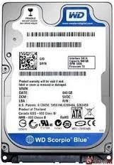 HDD Western Digital Scorpio Blue 2.5 500 GB (WD5000LPCX)