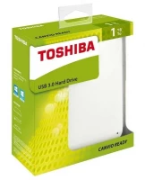 External HDD Toshiba Canvio Ready 1TB (HDTP210EW3AA) White