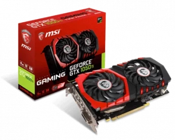 MSI GeForce® GTX™ 1050 GAMING X 2G (2GB/128 Bit)