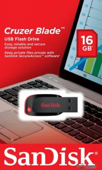 USB flash SanDisk Cruzer Blade 16 Gb (SDCZ50-016G-B35)