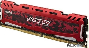DDR4 Crusial Ballistix Sport LT Red 16 GB (BLS2K16G4D240FSE)