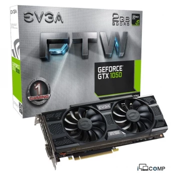 EVGA GeForce GTX 1050 FTW GAMING (02G-P4-6157-KR) (2 GB |128 Bit)