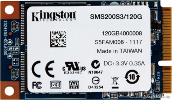 Внешний вид: SSD Kingston SSDNow mS200 (SMS200S3/120G) SSD Kingston SSDNow mS200 (SMS200S3/120G)