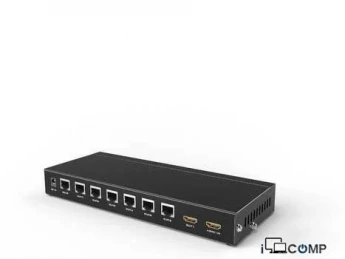 8 Port HDMI Splitter 50M Extender (MT-ED108)