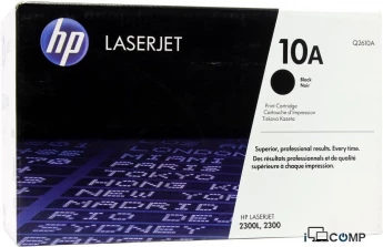 HP 10A (Q2610A) Qara kartric