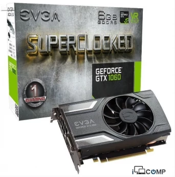 EVGA  Geforce GTX 1060 (06G-P4-6161-KR) (6 gb | 192-Bit)