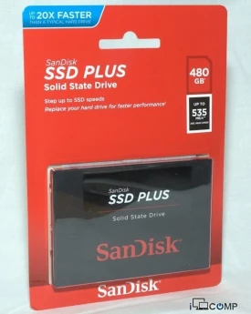 SSD Sandisk Plus 480Gb (SDSSDA-480G-G26)