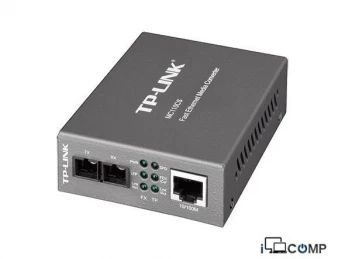 TP-Link - MC110CS 10/100Mbps Single-Mode Media Converter