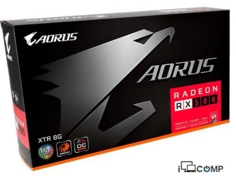 Gigabyte AORUS Radeon RX580 XTR (GV-RX580XTRAORUS-8GD) (8 Gb | 256 bit)