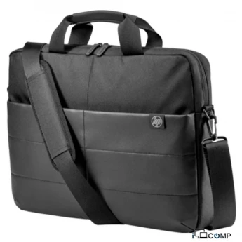 HP Classic Briefcase 15.6 (1FK06AA) noutbuk çantası və maus
