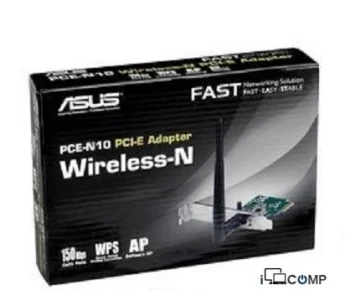 ASUS PCE-N10 (90-IG1Q003M00-0PA0-) 150 Mbps Wi-Fi Adapter