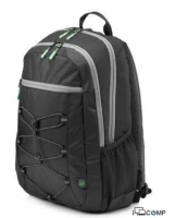 HP 15.6 Active Backpack (1LU22AA) (Black/Mint Green)