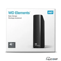 External HDD WD Elements Basic Storage 4 TB (WDBWLG0040HBK-NESN)