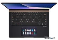 Noutbuk Asus ZenBook PRO UX480F (90NB0JT1-M00590) (Core™ i7-8565U | DDR4 16 GB | SSD 512 GB | FHD 14 | GTX1050 4 GB | Windows 10 Pro)