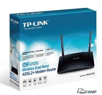 TP-Link Archer D50 AC1200 (ADSL Modem+Wifi Router)