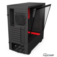 NZXT H500 Matte Black/Red kompüter korpusu (Mini-ITX | MicroATX | ATX)