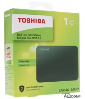 External HDD Toshiba Canvio Ready 1TB (HDTB410EK3AA) Black