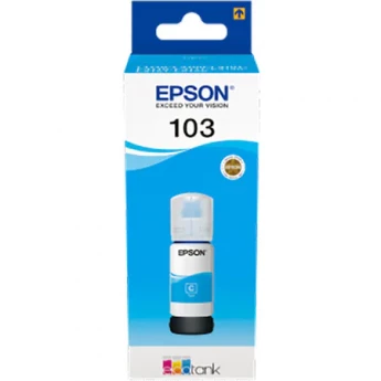 Внешний вид: Epson 103 EcoTank Cyan ink bottle (C13T00S24A) Epson 103 EcoTank Cyan ink bottle (C13T00S24A)