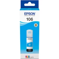 Epson 106 EcoTank Cyan Ink Bottle (C13T00R240)