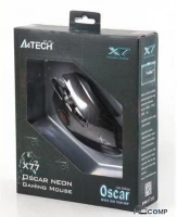 A4tech X77 Oscar Neon Gaming Mouse