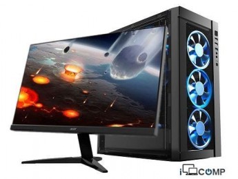 Внешний вид: iComp Shadow 144 Hz Bundle PC iComp Shadow 144 Hz Bundle PC