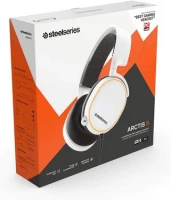 SteelSeries Arctis 5 White - 7.1 Surround RGB Gaming Headset
