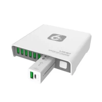 LDNIO A6802 6 USB Charger + 2600mAh Power Bank