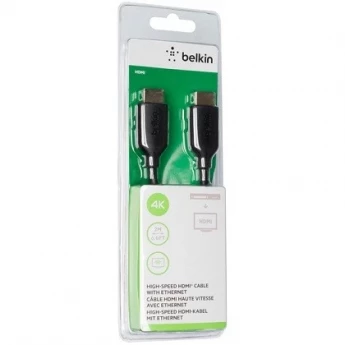 Внешний вид: HDMI Cable Belkin 2M F3Y021BT2M HDMI Cable Belkin 2M F3Y021BT2M