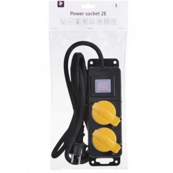 Внешний вид: Power Socket 2E 2E-U02ESPM3 Elektrik şəbəkə filteri Power Socket 2E 2E-U02ESPM3 Elektrik şəbəkə filteri