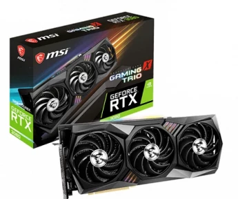 Внешний вид: MSİ Gaming X Trio RTX 3080 (912-V389-005) (10 GB | 320 bit) MSİ Gaming X Trio RTX 3080 (912-V389-005) (10 GB | 320 bit)