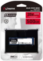 Kingston A2000 500 GB NVMe PCIe SSD