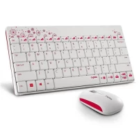 Rapoo 8000 White Keyboard