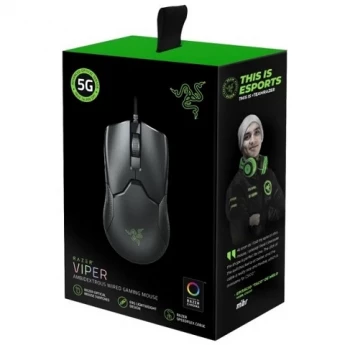 Внешний вид: Razer Viper 8KHz (RZ01-03580100-R3M1) Gaming Mouse Razer Viper 8KHz (RZ01-03580100-R3M1) Gaming Mouse