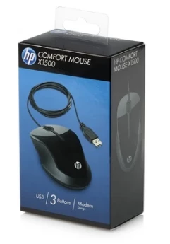 HP Comfort X1500 (H4K66AA) Wired Mouse