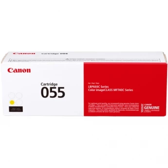 Внешний вид: Canon 055 3013C002 Yellow Cartridge Canon 055 3013C002 Yellow Cartridge