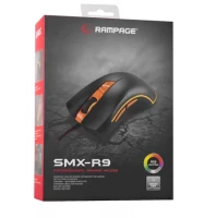 Rampage SMX-R9 Plus Orange Gaming Mouse