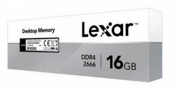 DDR4 Lexar 16 GB 3200 Mhz (LD4AU016G-R3200GSST)