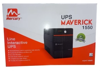 Внешний вид: UPS Mercury Maverick 1550 Line Interactive UPS Mercury Maverick 1550 Line Interactive