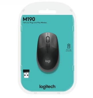 Внешний вид: Logitech M190 (910-005908) Wireless Mouse Logitech M190 (910-005908) Wireless Mouse