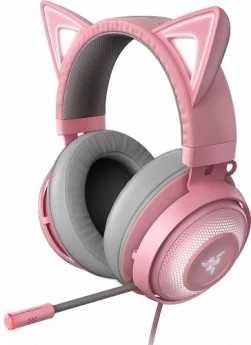 Внешний вид: Razer Kraken Kitty Ed. - Quartz (RZ04-02980200-R3M1) Gaming Headset Razer Kraken Kitty Ed. - Quartz (RZ04-02980200-R3M1) Gaming Headset