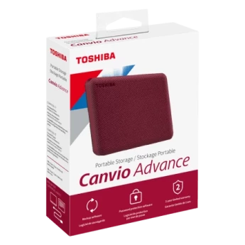 External HDD Toshiba Canvio Advance 2TB RED (HDTCA20ER3AA)