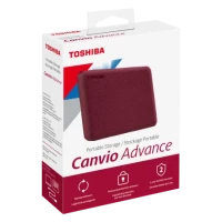 External HDD Toshiba Canvio Advance 2TB RED (HDTCA20ER3AA)
