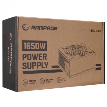 Rampage BTC-1650 Bitcoin 1650W Power Supply