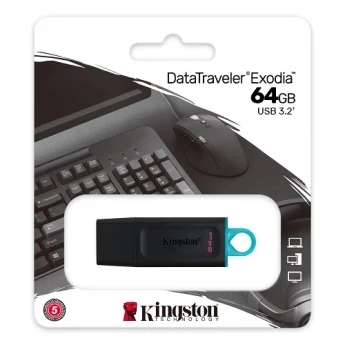 USB Flash Kingston DataTraveler Exodia DTX 64GB (USB-A)