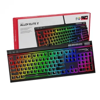 Внешний вид: HyperX Alloy Elite 2 (4P5N3AX) Mechanical Gaming Keyboard HyperX Alloy Elite 2 (4P5N3AX) Mechanical Gaming Keyboard