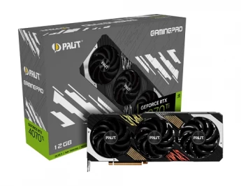 Внешний вид: Palit GeForce RTX 4070 Ti GamingPro 12GB 192bit (NED407T019K9-1043A) Palit GeForce RTX 4070 Ti GamingPro 12GB 192bit (NED407T019K9-1043A)