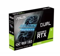 Asus Dual GeForce RTX™ 3050 OC 8GB 128bit (DUAL-RTX3050-O8G)