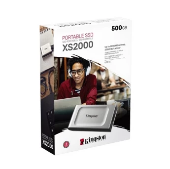 Внешний вид: External SSD Kingston XS2000 500GB External SSD Kingston XS2000 500GB