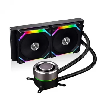 Внешний вид: Lian Li Galahad AIO Uni Fan SL Edition 240 GA-240SLA Black CPU Cooler Lian Li Galahad AIO Uni Fan SL Edition 240 GA-240SLA Black CPU Cooler