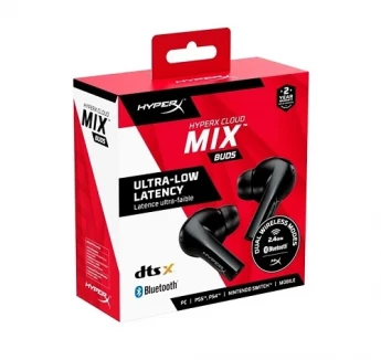 Внешний вид: HyperX Cloud MIX Buds (4P5D9AA) Wireless Headphones HyperX Cloud MIX Buds (4P5D9AA) Wireless Headphones
